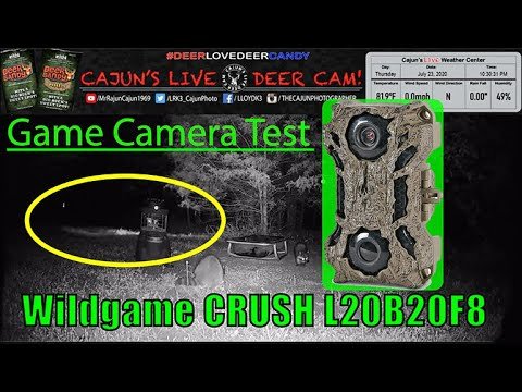 Wildgame CRUSH L20B20F8 Game Camera on Cajun's Live Deer Cam